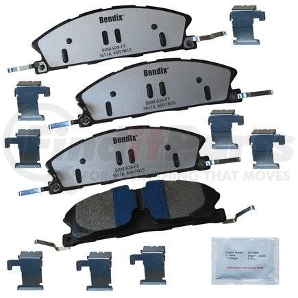 MKD1611AFM by BENDIX - FLEET METLOK Disc Brake Pad Set