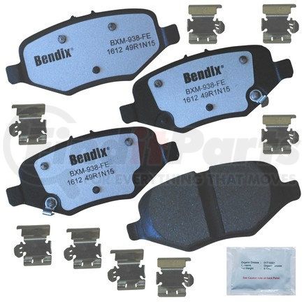 MKD1612FM by BENDIX - FLEET METLOK Disc Brake Pad Set