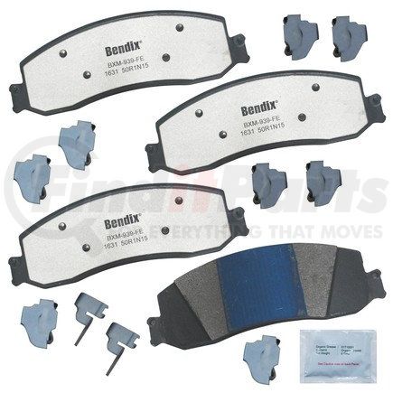 MKD1631FM by BENDIX - FLEET METLOK Disc Brake Pad Set