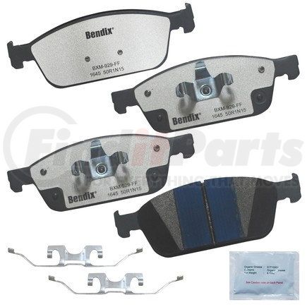 MKD1645FM by BENDIX - FLEET METLOK Disc Brake Pad Set