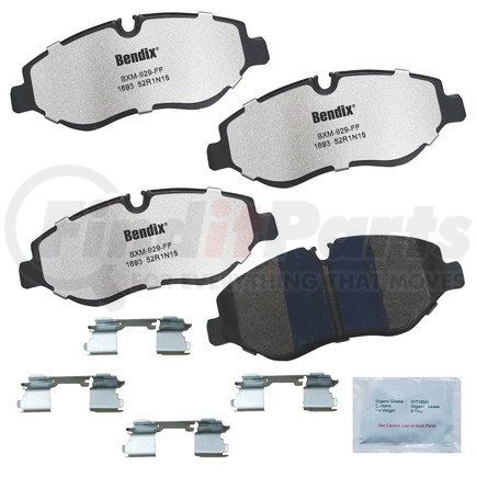 MKD1693FM by BENDIX - FLEET METLOK Disc Brake Pad Set