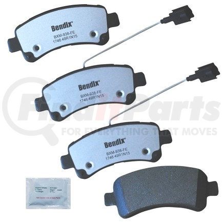 MKD1746FM by BENDIX - FLEET METLOK Disc Brake Pad Set