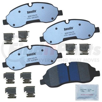 MKD1774FM by BENDIX - FLEET METLOK Disc Brake Pad Set