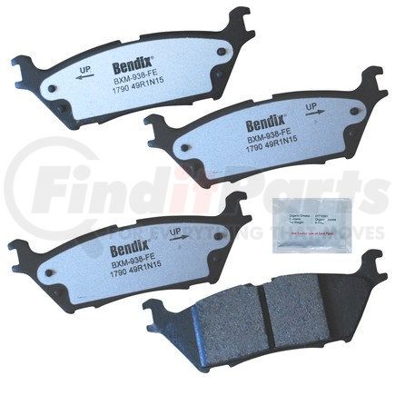 MKD1790FM by BENDIX - FLEET METLOK Disc Brake Pad Set