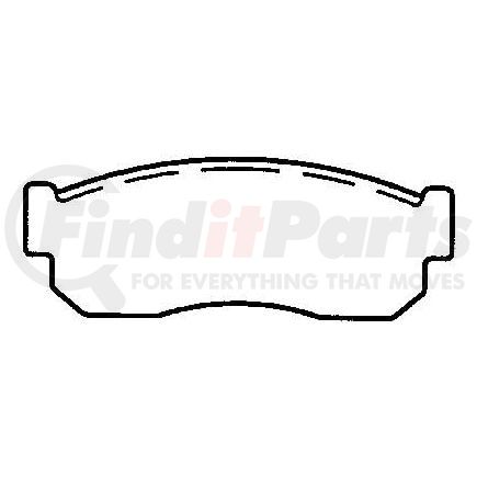 MKD233 by BENDIX - Disc Brake Pad Set