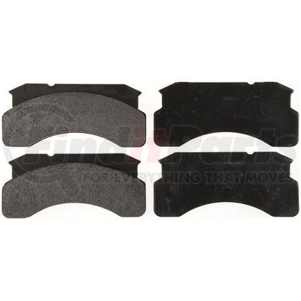 MKD236 by BENDIX - Semi-Met Disc Pad Set