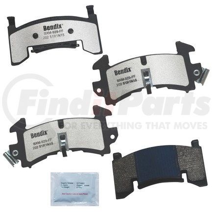 MKD202FM by BENDIX - FLEET METLOK Disc Brake Pad Set