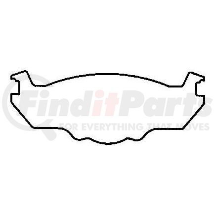 MKD206 by BENDIX - DISC PAD PKG