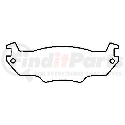 MKD218 by BENDIX - Pad Disc