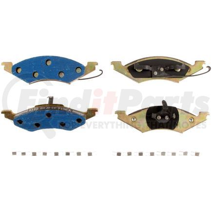 Bendix MKD257 Disc Brake Pad Set Semi-Met Disc Pad Set