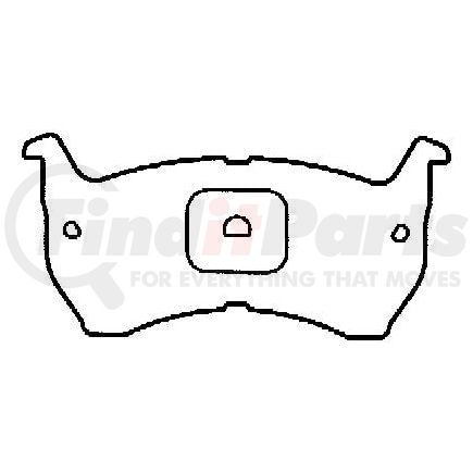 MKD264 by BENDIX - DISC PAD PKG