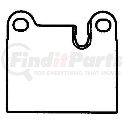 MKD288 by BENDIX - DISC PAD PKG