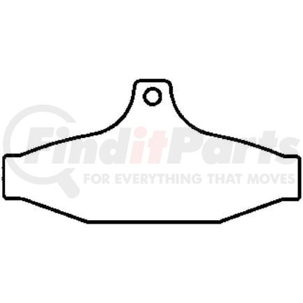 MKD295 by BENDIX - Semi-Met Disc Pad Set