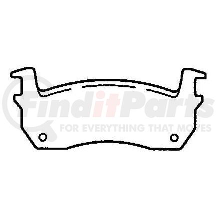 MKD308 by BENDIX - DISC PAD PKG