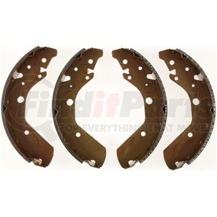 R744 by BENDIX - Relined Shoe Set