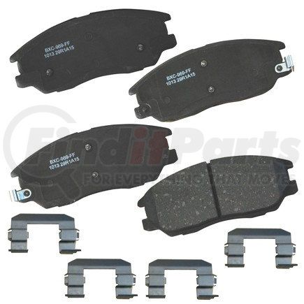 SBC1013 by BENDIX - STOP CERAMIC DISC PAD SET