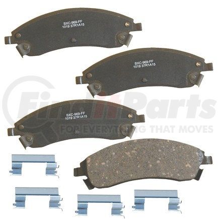 SBC1019 by BENDIX - Stop Ceramic Disc Pad Set