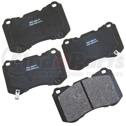 SBC1049 by BENDIX - Stop Ceramic Disc Pad Set