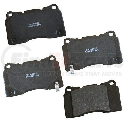 Bendix SBC1050B Disc Brake Pad Set STOP CERAMIC DISC PAD SET