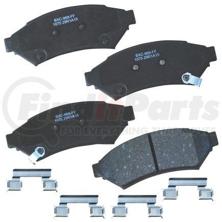 SBC1075 by BENDIX - Stop Ceramic Disc Pad Set