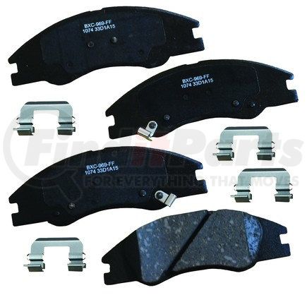 SBC1074 by BENDIX - STOP CERAMIC DISC PAD SET