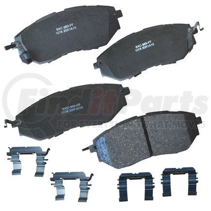 SBC1078 by BENDIX - Stop Ceramic Disc Pad Set