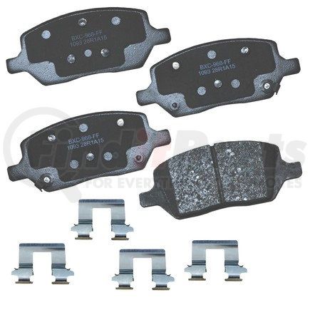 SBC1093 by BENDIX - Stop Ceramic Disc Pad Set