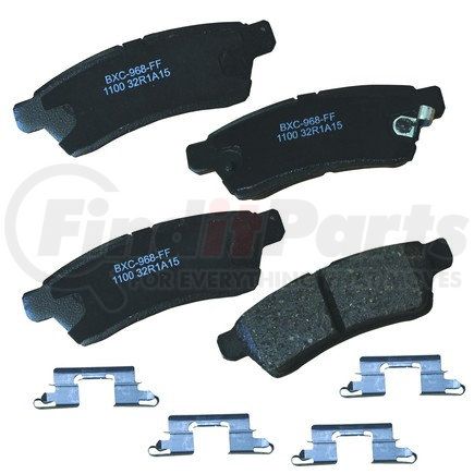 SBC1100 by BENDIX - Stop Ceramic Disc Pad Set