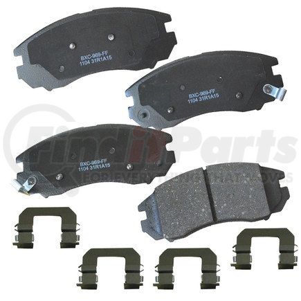 SBC1104 by BENDIX - Stop Ceramic Disc Pad Set