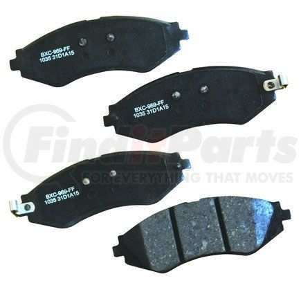 SBC1035 by BENDIX - STOP CERAMIC DISC PAD SET