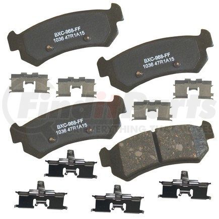 SBC1036 by BENDIX - Stop Ceramic Disc Pad Set