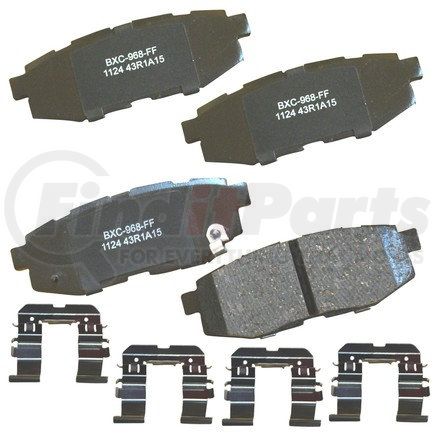 SBC1124 by BENDIX - Stop Ceramic Disc Pad Set