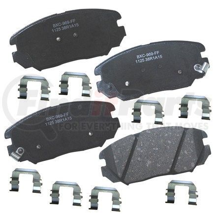 SBC1125 by BENDIX - Stop Ceramic Disc Pad Set