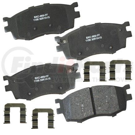 SBC1156 by BENDIX - STOP CERAMIC DISC PAD SET