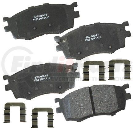 Bendix SBC1156 Disc Brake Pad Set STOP CERAMIC DISC PAD SET