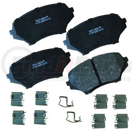 SBC1179 by BENDIX - Stop Ceramic Disc Pad Set