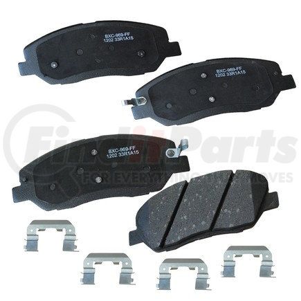 SBC1202 by BENDIX - Stop Ceramic Disc Pad Set