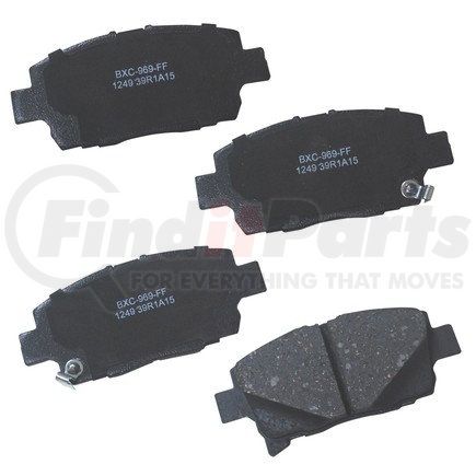 SBC1249 by BENDIX - Stop Ceramic Disc Pad Set