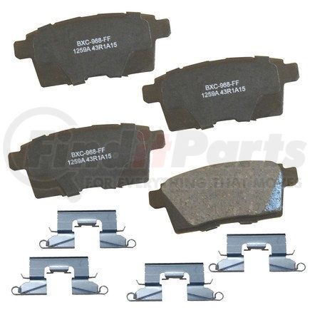 SBC1259A by BENDIX - Stop Ceramic Disc Pad Set