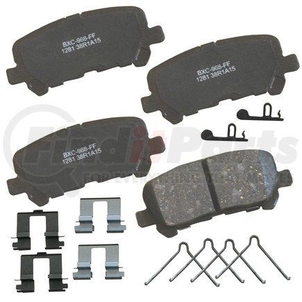 SBC1281 by BENDIX - Stop Ceramic Disc Pad Set