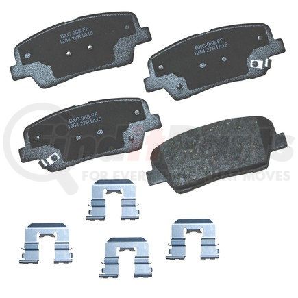 SBC1284 by BENDIX - Stop Ceramic Disc Pad Set