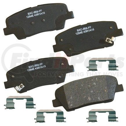 SBC1284E by BENDIX - Stop Ceramic Disc Pad Set