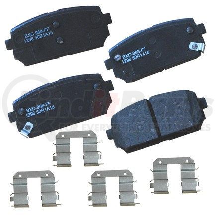 SBC1296 by BENDIX - Stop Ceramic Disc Pad Set