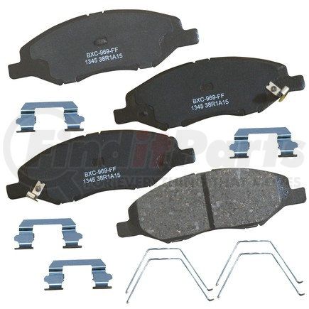 SBC1345 by BENDIX - Stop Ceramic Disc Pad Set