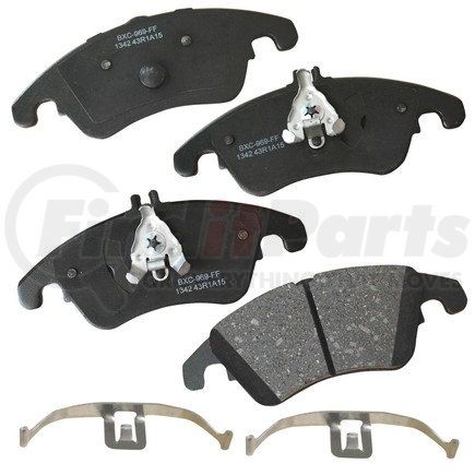 SBC1342 by BENDIX - STOP CERAMIC DISC PAD SET