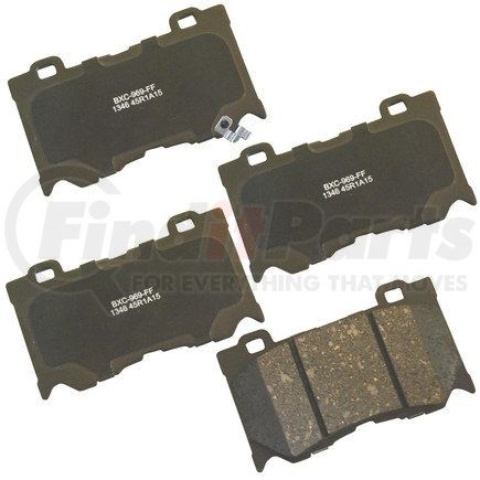 SBC1346 by BENDIX - Stop Ceramic Disc Pad Set