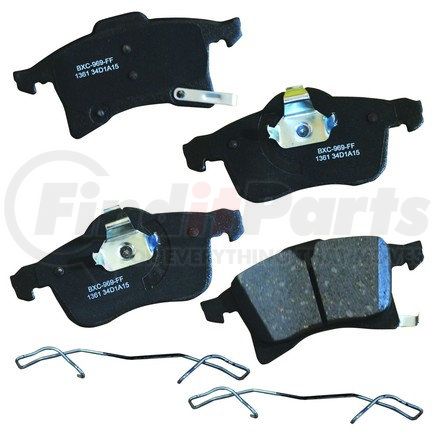 SBC1361 by BENDIX - STOP CERAMIC DISC PAD SET