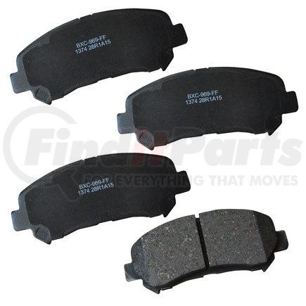 SBC1374 by BENDIX - Stop Ceramic Disc Pad Set