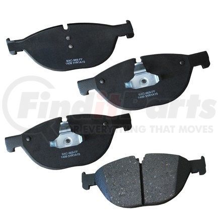 SBC1409 by BENDIX - STOP CERAMIC DISC PAD SET