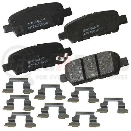 SBC1415 by BENDIX - STOP CERAMIC DISC PAD SET